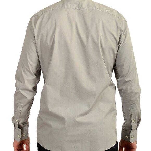 Hugo Boss Men's "Valerio" Modern Fit Gray Long Sleeve Dress Shirt US 15.5 IT 39 - Picture 3 of 9